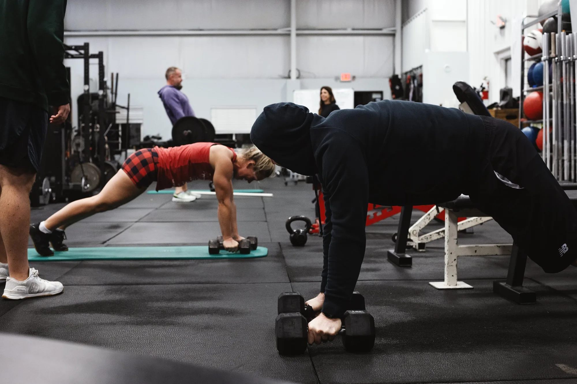 Coached training session at MesserFit in Lebanon, Ohio